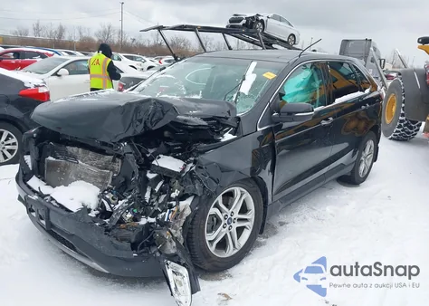 2015 Ford Edge Titanium z USA, uszkodzony, nr VIN 2FMTK4K84FBC10329